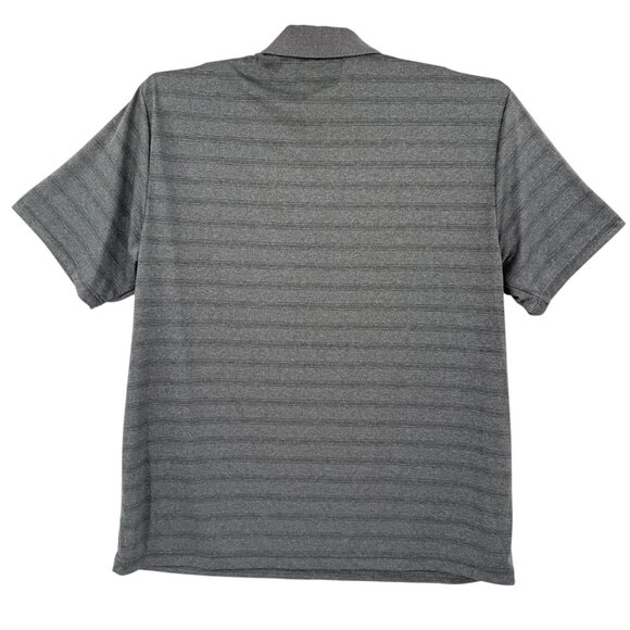 Grand Slam Men's Performance Striped Grey Polo Shirt Size XXL Short Sleeve - Picture 2 of 8